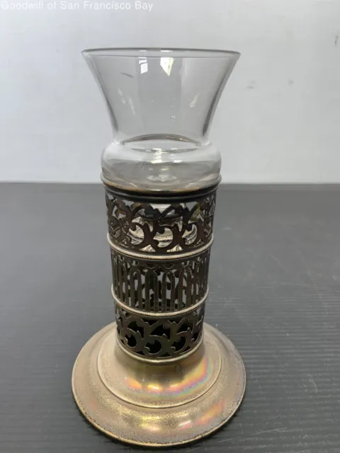 Sterling Silver Vase Holder 925 80g