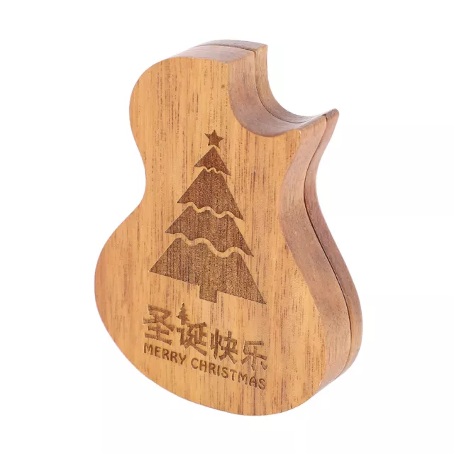 (L827 Cascading Christmas Tree)Guitar Pick Box Durable Guitar Pick Case