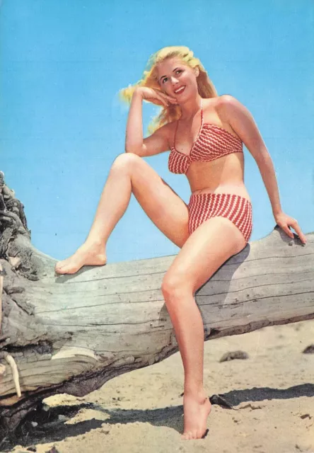 Postcard 10x15cm WOMEN SEXY WOMAN swimsuit pin-up pinup 1