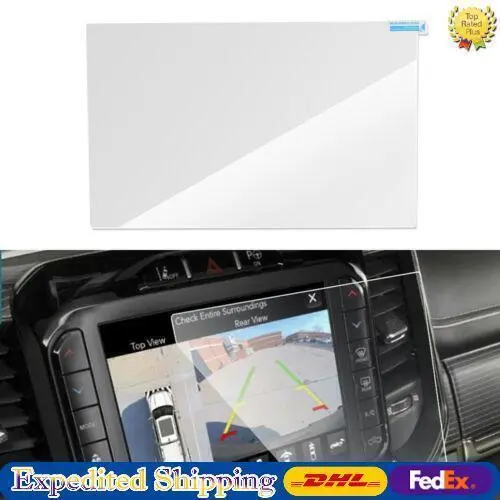 Car Navigation Screen Protector Tempered Glass Film For 2020 Dodge Ram 1500 T2_