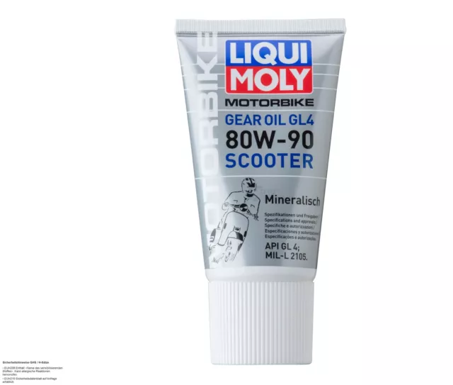 Liqui Moly Moto Équipement Huile GL4 80W-90 Scooter de Transmission 150 ML