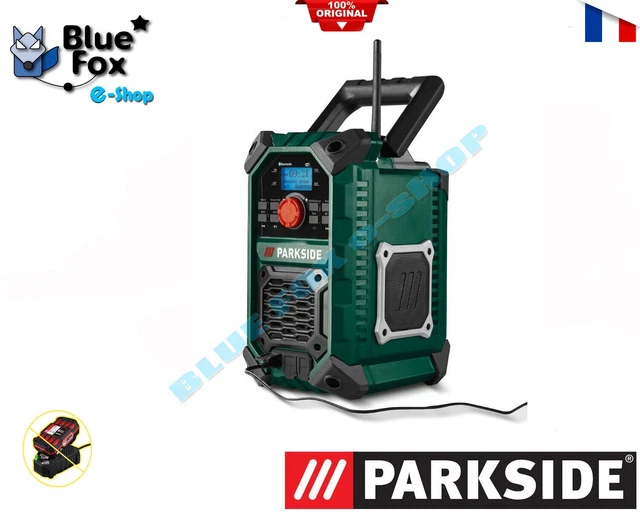 PABR 20-Li PARKSIDE® Radio de chantier 20 V et 12 V PABR 20-Li PARKSIDE® Radio de chantier 20 V et 12 V