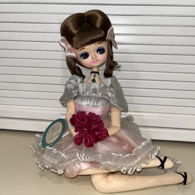 Vintage Sitting 11” Bradley Doll W/Tag