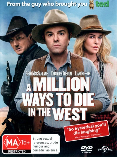 A MILLION WAYS To Die In The West (2014) [New Dvd]