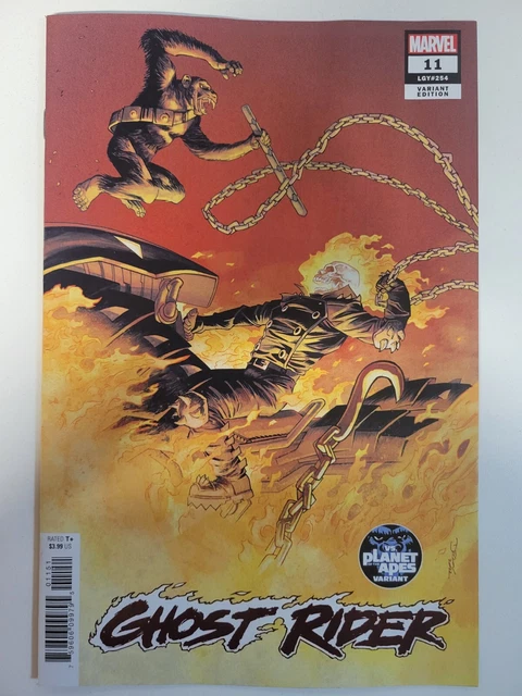 GHOST RIDER #11 Marvel 2022 Series Planet Of The Apes variante 9,4 ...
