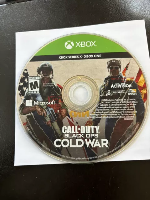 Call of Duty: Black Ops Cold War - Microsoft Xbox One / Series X DISC ONLY