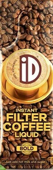 10 x Décoction de café filtre instantané 100 % authentique iD Paquet de 20...