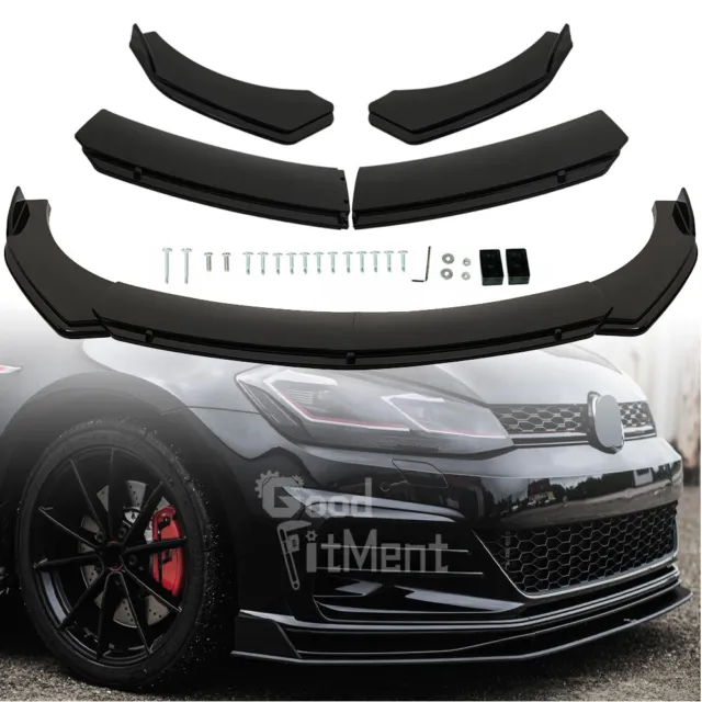 Für VW Golf 7 GTI GTD VII Frontstoßstange Lip Front Spoiler Splitter Diffusor