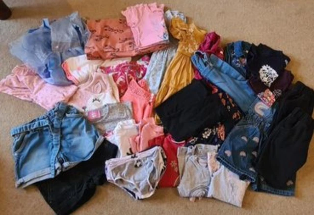 Girls Clothing Bundle 5-6 Years (36 Items)