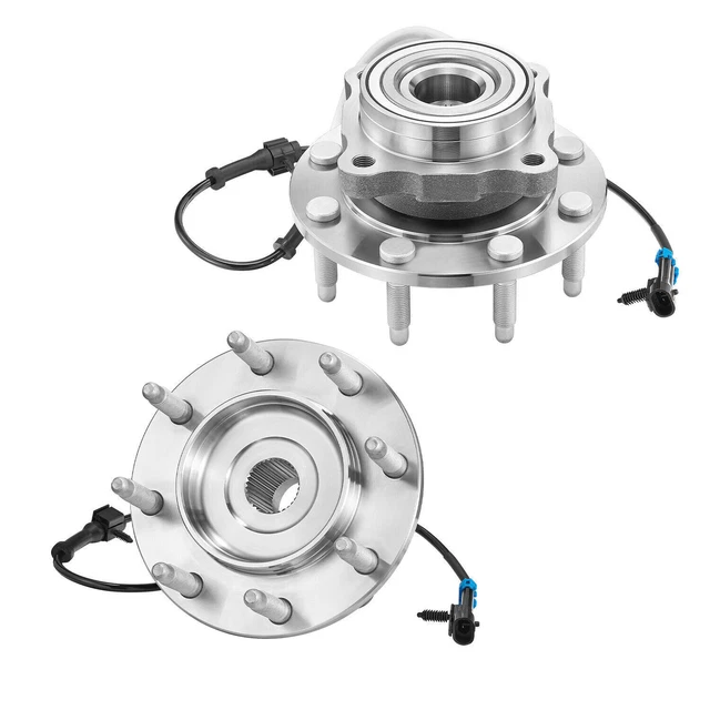Kit De 2 Conjuntos De Rodamiento Y Buje Delanteros Para Chevy Silverado/GMC Sierra 2500/3500 Y Avalanche, Detroit Axle