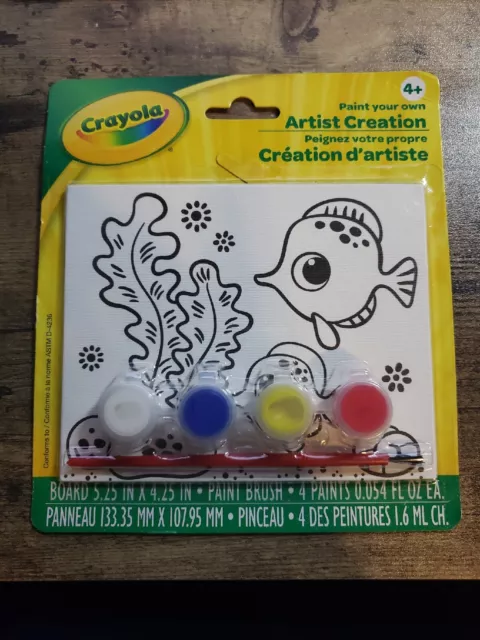 Crayola Paint Your Own Artist Creation - Fish Underwater