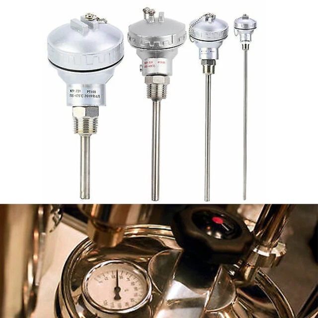 RTD PT100 TEMPERATURE Sensor Probe 1/2inch NPT Thread Thermocouple