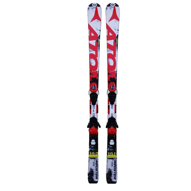 Gebrauchte Juniorski Atomic Redster + Bindungen - Qualität B - 140 cm