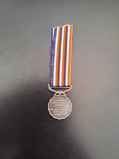 Permanent Force Good Service Medal - Mess Dress - South African Defence Force 3