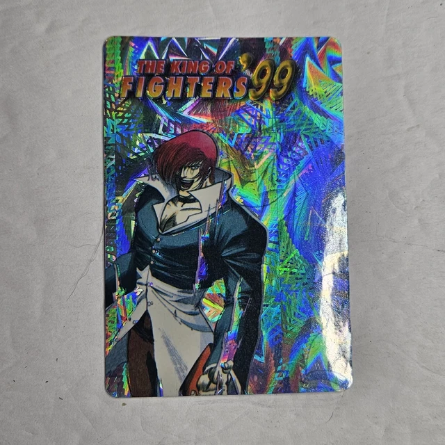 VTG THE KING of Fighters 99 Iori Yagami Prism Holographic Sticker