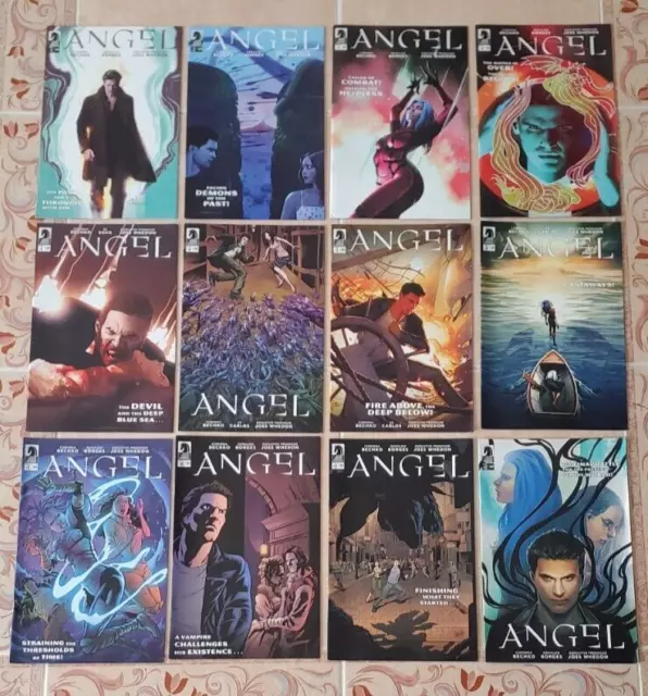 ANGEL Season 11 #1 2 3 4 5 6 7 8 9 10 11 12 VARIANT COVER SET Dark Horse Comics