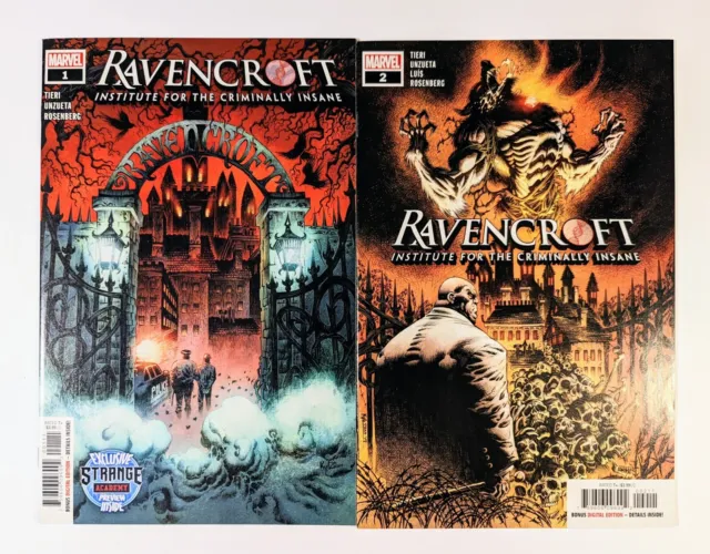 RAVENCROFT #1 & 2 LOT (2020) | Hotz Cover A | Absolute Carnage Spin-off Marvel