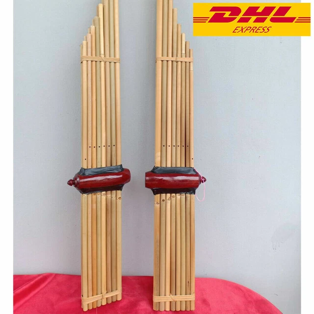 THAI KHAEN BAMBOO Isan Laos Mouth Organ Traditional Instrument Folk