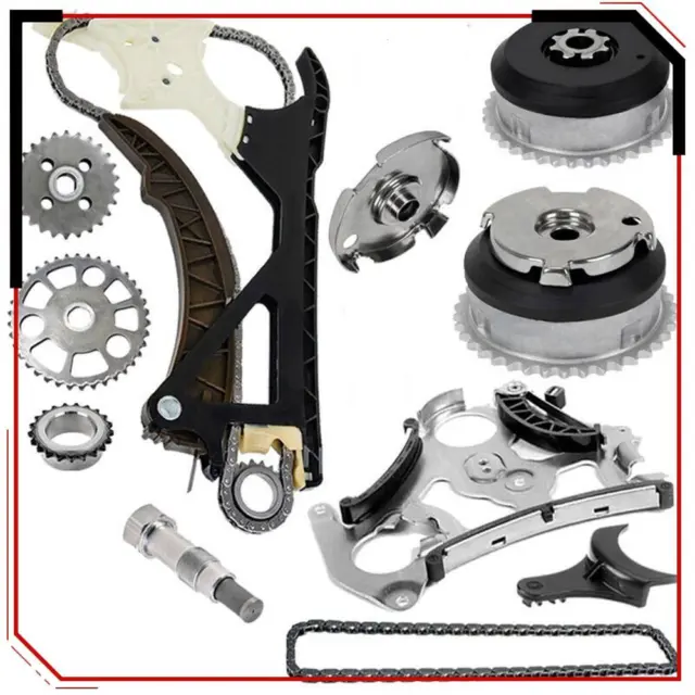 Timing Chain Oil Pump Kit & Camshaft VVT Gears For BMW 335i X3 X5 N51 N52 N55