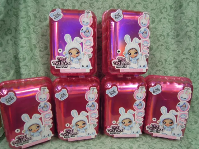 sp-3 NA! NA! NA! SURPRISE Dolls  Series 2 ;  pink boxes  MIB; MGA