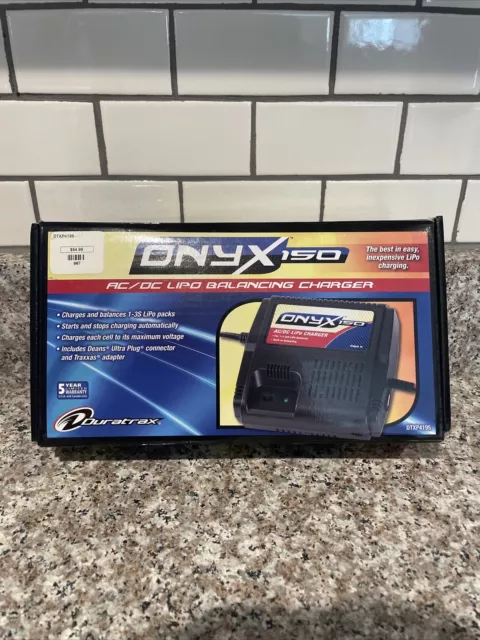 DURATRAX Onyx 150 AC DC LiPo Battery RC Charger w/ Balancing & Outputs LOOK