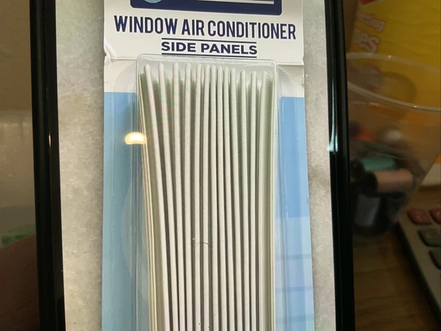 A/C Safe AC-205/6 Window Air Conditioner Vinyl Side Panel Replacement NEVER USED