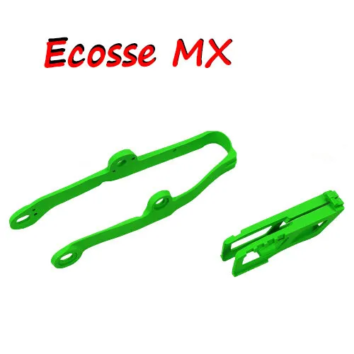 Kawasaki KX450F Chain Guide Kit 2009-2015 UFO Green 4710