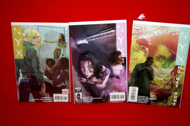 Marvel Comics Nyx 1-2-3  VVF/NM