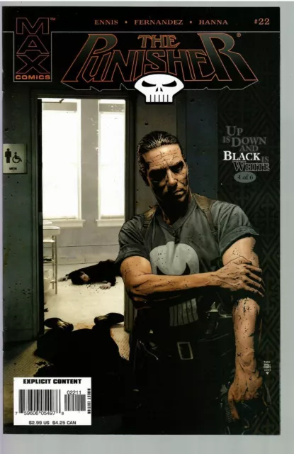 Punisher #22 2005 VF+ Up is Down and Black is White Part 4 of 6 (Marvel)