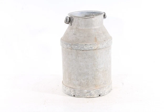 Antiguo Jarra de Leche Milchkübel con Mango Vintage Decoración