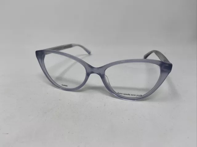 Kate Spade New York Novalee Pjp 52/17/140 Blue Cateye Flex Hinge Eyeglasses Q213