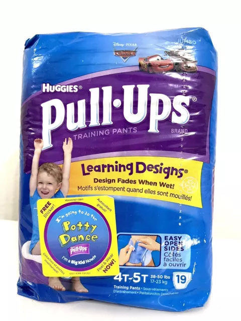 Coches Huggies Pull-Ups de Toy Story 2011 raros sellados de colección 4T-5T - 19 quilates