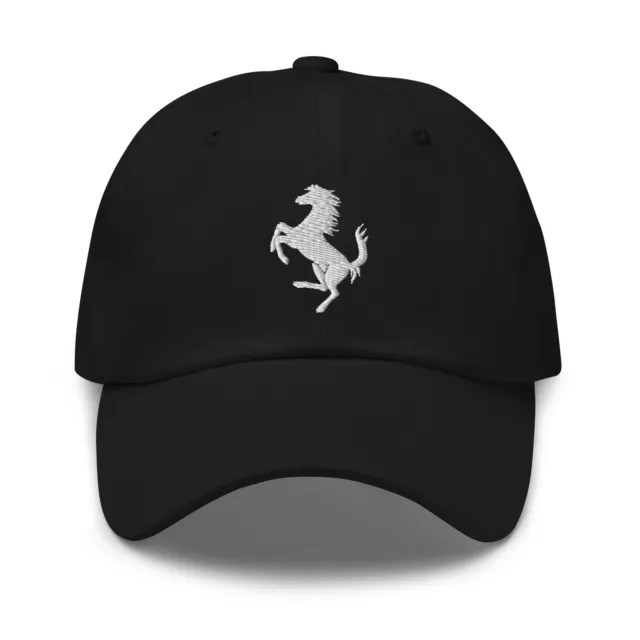 Ferrari Fan Embroidered Dad Hat Perfect Gift For Car Lovers
