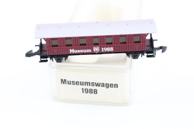 MARKLIN MINI-CLUB Z SCALE 8644 DB CONTAINER BOXCAR #1210306 LNIB