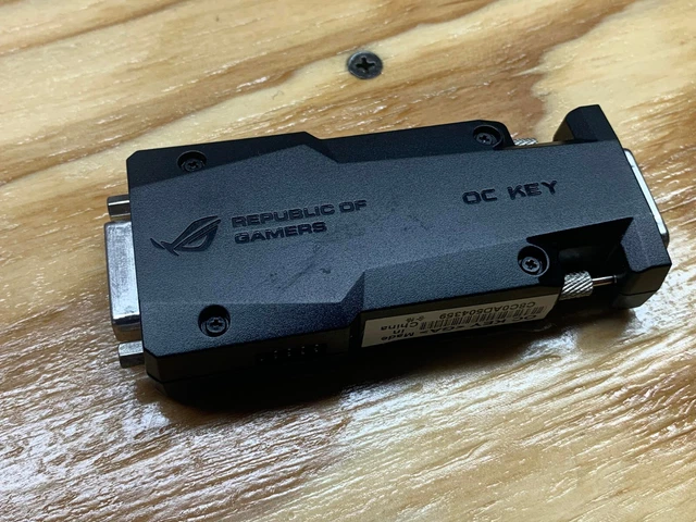Asus Republic Of Gamers ROG OC Overclock Key