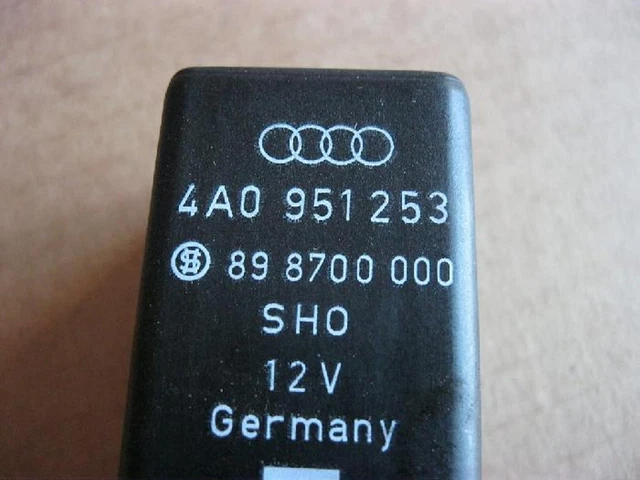 Relais Double Audi 369 - Réf. 4A0951253 / 898700000 - Neuf D'origine - Garantie 1 An