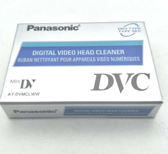 CINTA LIMPIADORA DE cabezales de video digital Panasonic AYDVMCLWW