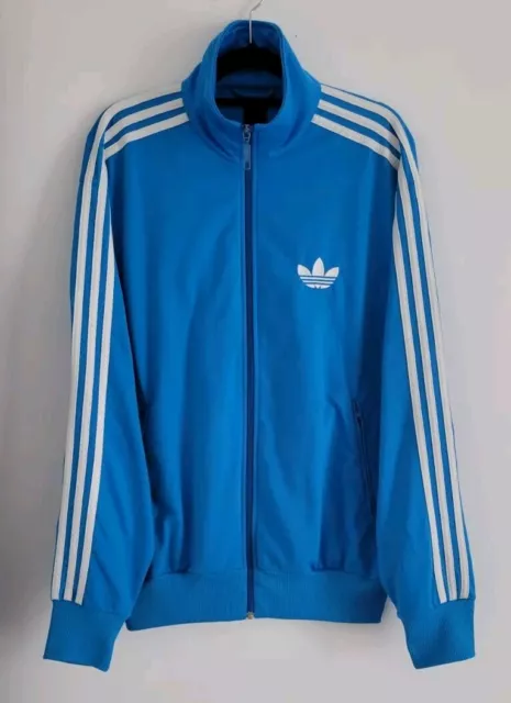 Rare Adidas Firebird Adicolor Limited Track Jacket M Og Blue Giacca