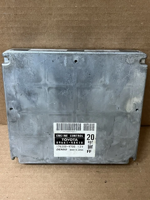 2003 2003 Toyota Highlander 3.0L Engine Control Unit Denso 89661-48410 1MZ-FE