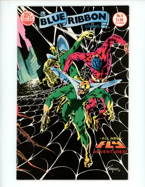 Blue Ribbon Comics #4 Comic Book 1984 VF/NM Rudy Nebres Archie Fly