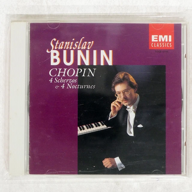 STANISLAV BUNIN CHOPIN: SCHERZO Toshiba EMI TOCE8746 Japan