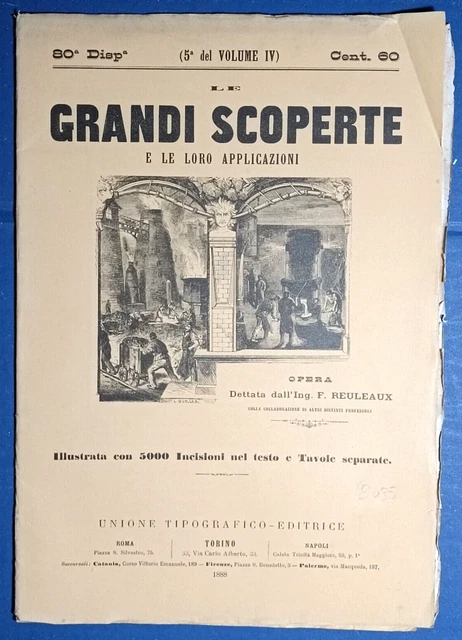 MINERALI DI FERRO da LE GRANDI SCOPERTE-RIVISTA N.80 DEL 1888-12035