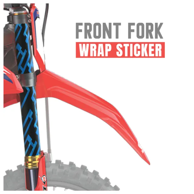 Blue Line Fork Wrap For Suzuki RM-Z250 DR-Z400SM RM85