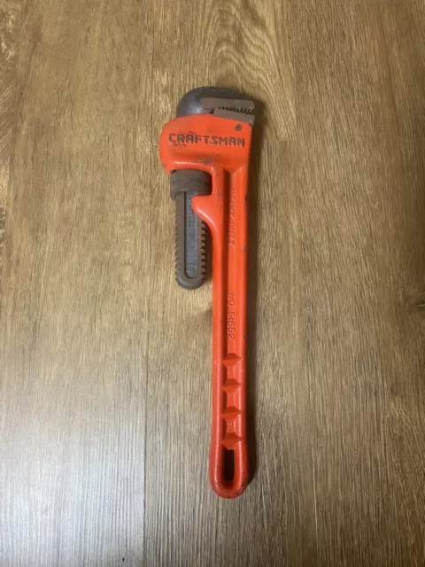 Craftsman 14" Pipe Wrench No. 51652 Made in USA