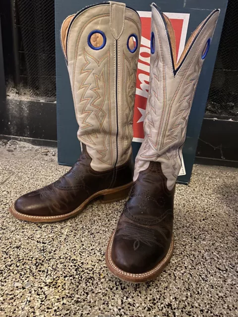 Tony Lama® Men's Henley Buckaroo Stout Brown Western Boots SA2002 Size 10D
