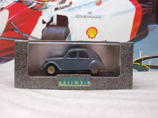 Vitesse - 1954 Citroen 2Cv - Grey Paint - 1/43 Scale Model Car 520.3