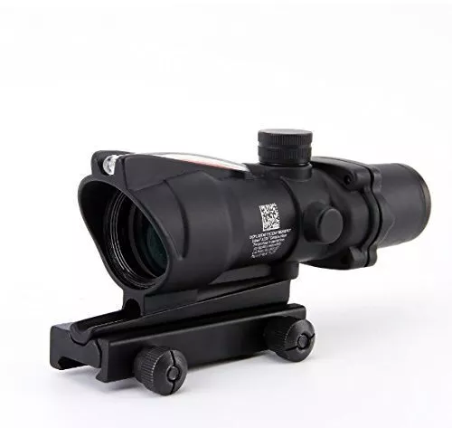 Trijicon type ACOG TA31B scope replica x4 RED reticle light emitting model