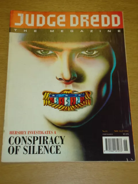 2000Ad Megazine #15 Vol 2 Judge Dredd*