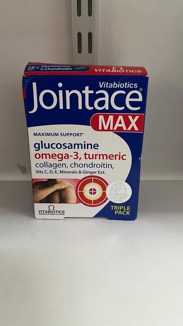 VITABIOTICS JOINTACE MAX Omega 3 - 84 Tablets 2/24 **DAMAGED BOX** £14. ...
