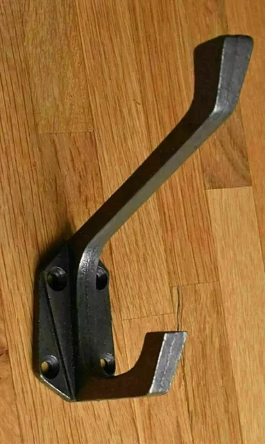 A Fantastic Art Deco Style Double Cast Iron Coathook Coat Hook Hanger Q18